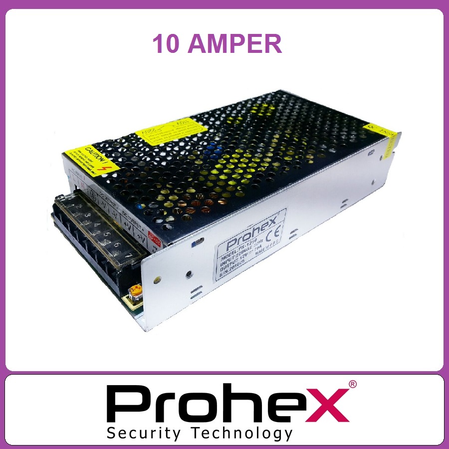 12V 10 Amper Adaptör 