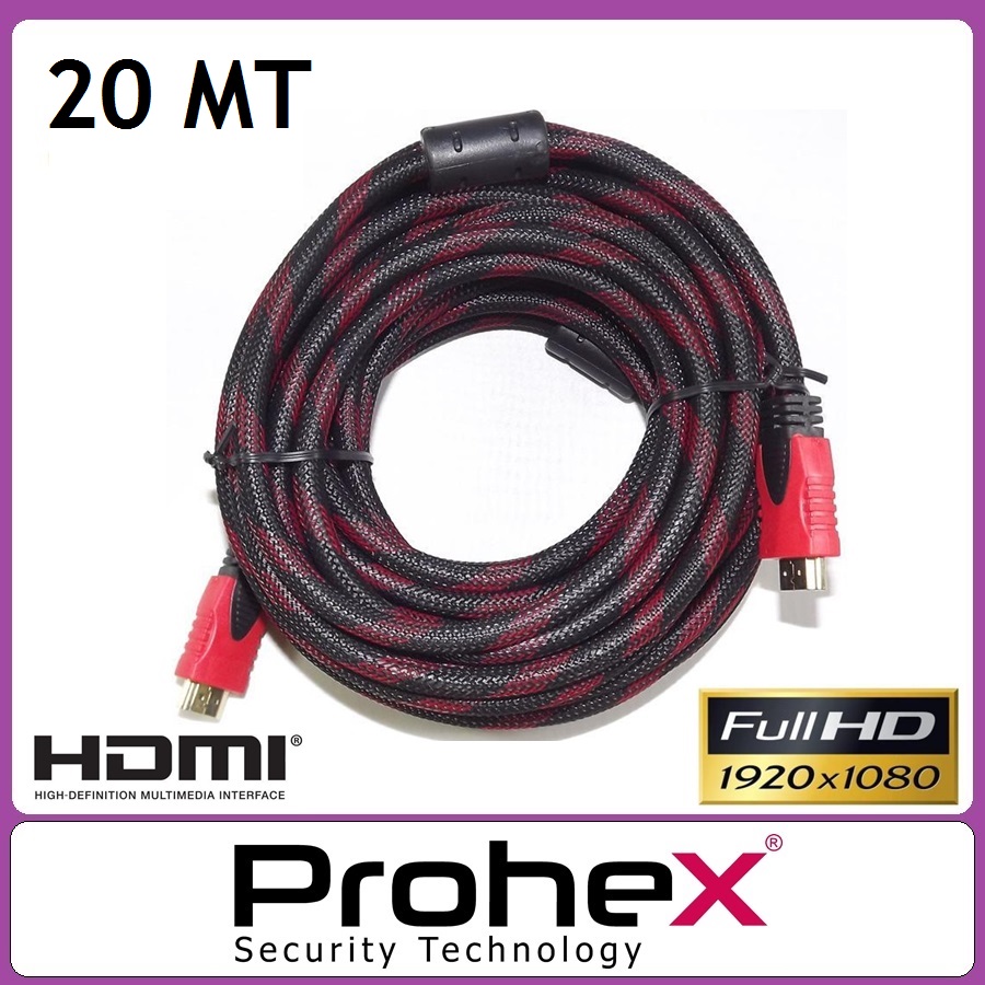 HDMI Kablo 20 Metre 4K Uyumlu BAKIR